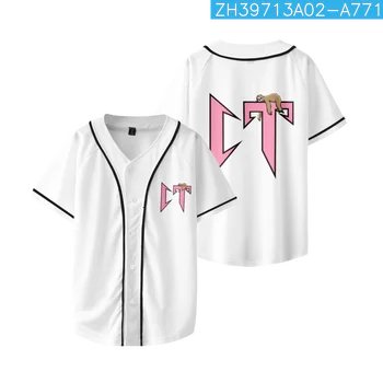 Бейзболна риза 2023 с модел на личността, Лятна тениска с къс ръкав, Унисекс, Трикотажная облекло 2220