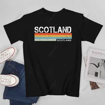 Унисекс, мъжки t-shirt Scotland Chroma, тениски, дамски тениски за момчета, тениска от 100% памук