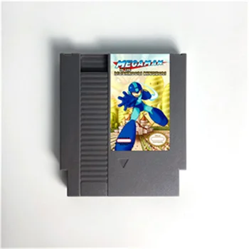 Касета Mega Man In The Mushroom Kingdom за игралната конзола с 72 контакти