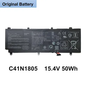 Нова Оригинална Батерия За Лаптоп C41N1805 За Лаптоп Asus ROG Zephyrus S GX531 GX531GX GX531GM GX531GS 0B200-03590000 15,4 V 50Wh