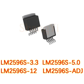5 бр./ЛОТ LM2596 LM2596S-5.0 V/3.3 V/12V/ADJ TO-263-5 чип регулатор на напрежението