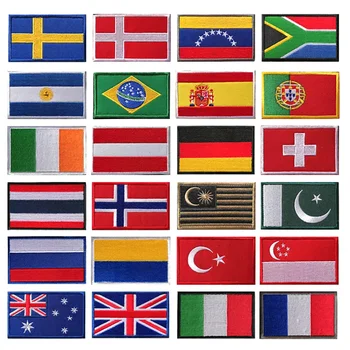 Националното Знаме на мира Военни Ленти С Бродерия на една Кука и Линия, Нашивка За Украса на Раницата, Стикер, Тактически Аксесоари, Икона на Морала
