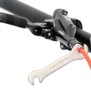 Аксесоари Инструмент за ремонт на хидравлично дисковата спирачка на мотора, Ключ за маслена тръба на велосипеда, Инструмент за инсталиране шлангового ключ Гаечен ключ за маслени тръба