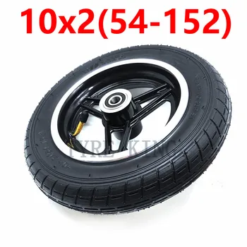 Висококачествена въздушно дължината на гума 10x2 (54-152), вътрешна и външна гуми 10x2 с ступицей от сплав за аксесоари за електрически скутери
