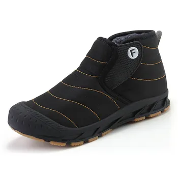 2023 Нови Ежедневни мъжки обувки с Високо качество, запазване на топлината, Мъжки зимни обувки, Чифт удобни зимни непромокаемой обувки, Улични Мъжки маратонки