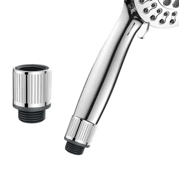 Практичен регулатор на дебита на водата ABS G1 /2 Ръчно Полиран хром на Кръгла клапа за регулиране на разхода на вода в банята насадке за баня