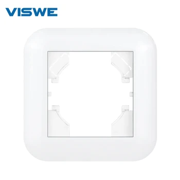 VISWE 1-рамка на е панел, аксесоари за прекъсвач и контакти, пожароустойчива панел КОМПЮТЪР от серията G, дизайн 