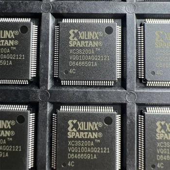 Оригинален автентичен комплект XC3S200A-4VQG100C TQFP100 FPGA-Програмируема матрица на клапани