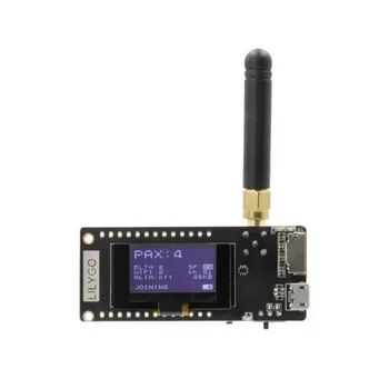 LILYGO Paxcounter Suzan V2.1_1.6.1 ESP32 433/868/915 MHZ 0,96-Инчов OLED SD Карта Безжичен Модул за Развитие на Такси контролер