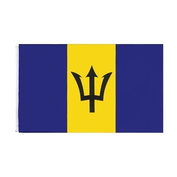 90x150 см Знаме на Барбадос за украса