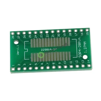 5 бр. SSOP28 SOP28 адаптер TSSOP28 за DIP28 конвертор на печатната платка 0,65 / 1,27 мм